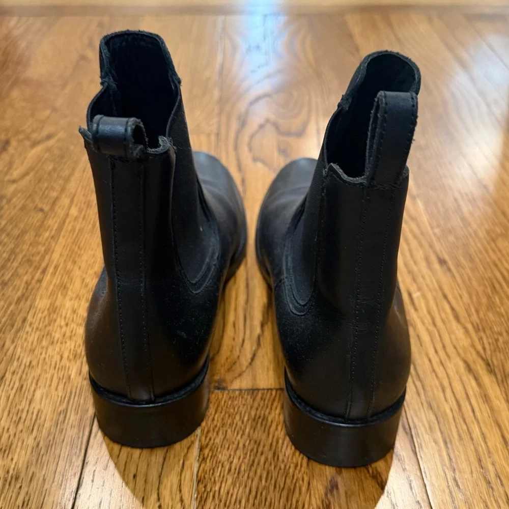 Thursday Boot Company Black Leather Duchess Boots NWOT - Picture 3 of 8
